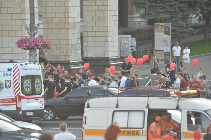 2 липня 2019 Київ, Майдан Незалежності.
Акція “Терпіти більше не можна” проти затвердження ЦВК Шарія і Клюєва кандидатами в депутати.