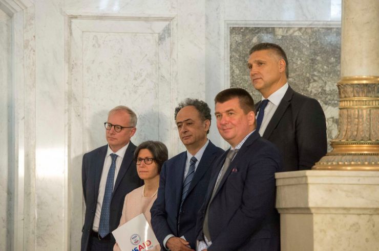 19 липня 2019 урочисте відкриття Освітнього центру Верховної Ради України.
В урочистій церемонії відкриття Освітнього центру взяли участь: Голова Верховної Ради України Андрій Парубій,
Голова Представництва Європейського Союзу в Україні Хюґ Мінґареллі.
На дітей очікують вікторини, ігри, цікава інформація і екскурсія. Кожна дитина напише побажання народним депутатам нового скликання і залишить їх на робочих місцях у сесійній залі.