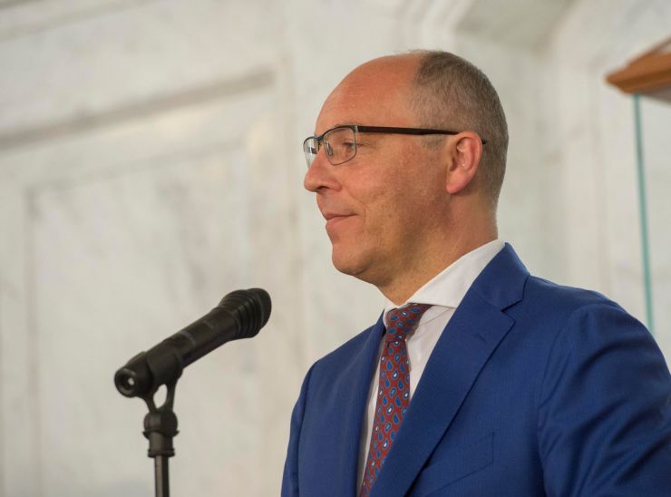 19 липня 2019 урочисте відкриття Освітнього центру Верховної Ради України.
В урочистій церемонії відкриття Освітнього центру взяли участь: Голова Верховної Ради України Андрій Парубій,
Голова Представництва Європейського Союзу в Україні Хюґ Мінґареллі.
На дітей очікують вікторини, ігри, цікава інформація і екскурсія. Кожна дитина напише побажання народним депутатам нового скликання і залишить їх на робочих місцях у сесійній залі.