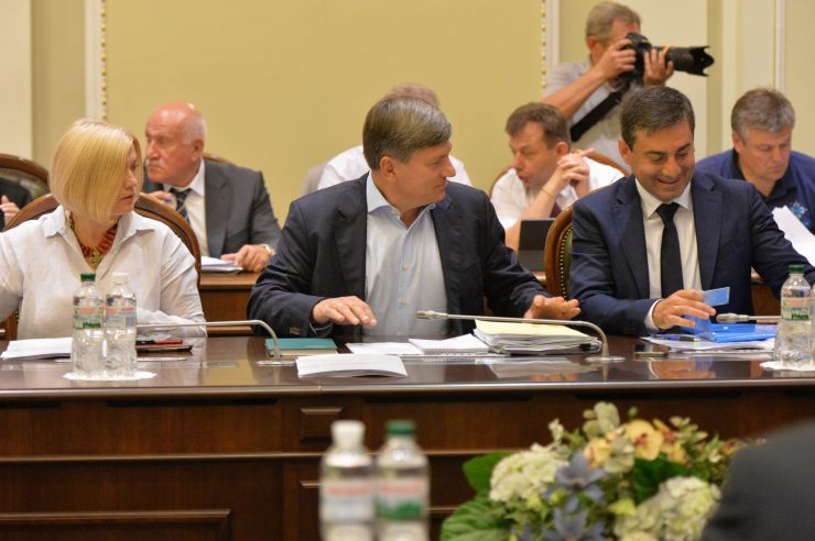 Засідання депутатської робочої групи під керівництвом Дмитра Разумкова з підготовки сесії Верховної Ради