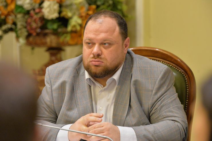Засідання депутатської робочої групи під керівництвом Дмитра Разумкова з підготовки сесії Верховної Ради. Руслан Стефанчук