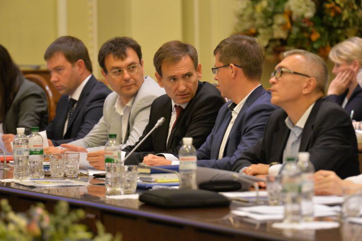 Засідання депутатської робочої групи під керівництвом Дмитра Разумкова з підготовки сесії Верховної Ради