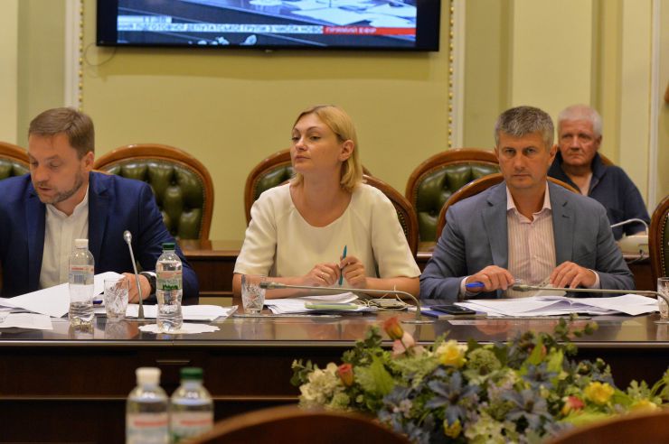 Засідання депутатської робочої групи під керівництвом Дмитра Разумкова з підготовки сесії Верховної Ради