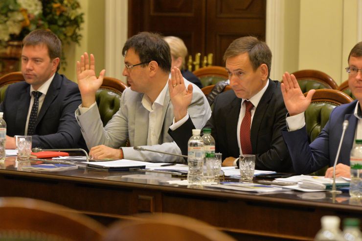 Засідання депутатської робочої групи під керівництвом Дмитра Разумкова з підготовки сесії Верховної Ради