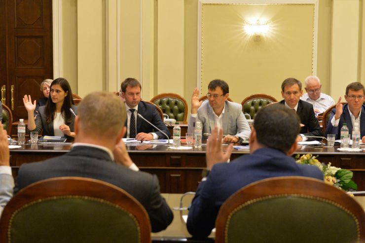Засідання депутатської робочої групи під керівництвом Дмитра Разумкова з підготовки сесії Верховної Ради