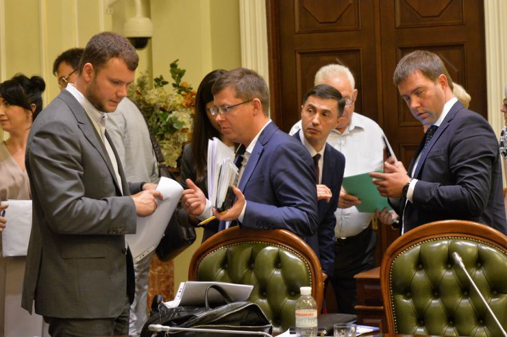 Засідання депутатської робочої групи під керівництвом Дмитра Разумкова з підготовки сесії Верховної Ради