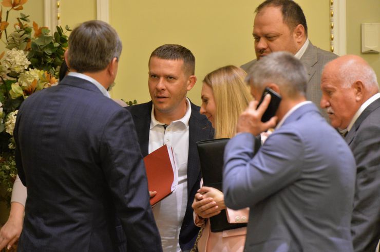 Засідання депутатської робочої групи під керівництвом Дмитра Разумкова з підготовки сесії Верховної Ради
