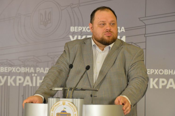 Засідання депутатської робочої групи під керівництвом Дмитра Разумкова з підготовки сесії Верховної Ради. Руслан Стефанчук