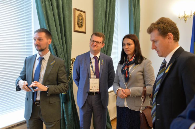 Голова Верховної Ради України Андрій Парубій здійснює візит до Литовської Республіки. Зустріч з Куртом Волкером
