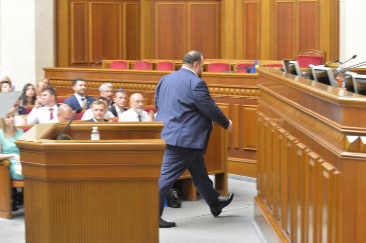Перше засідання першої сесії Верховної Ради України дев’ятого скликання. Першим заступником Голови Верховної Ради дев'ятого скликання обрано члена фракції політичної партії 