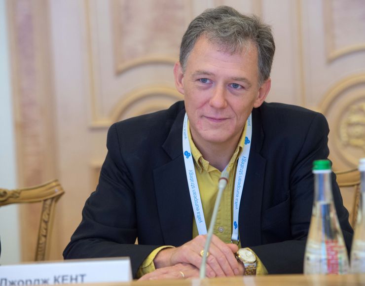 Голова Верховної Ради України Дмитро Разумков зустрівся з заступником Помічника Державного секретаря США з питань Європи та Євразії Джорджем Кентом та Тимчасовий повірений у справах США в Україні Вільям Тейлор