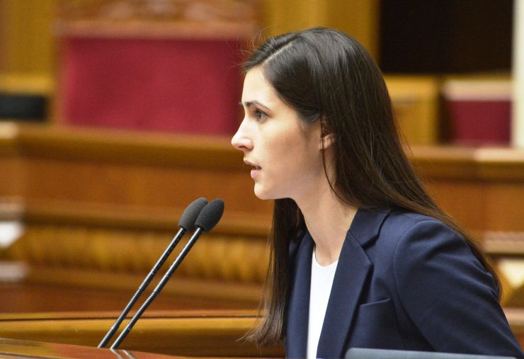 Пленарне засідання Верховної Ради України. Парламентарії розглядають у другому читанні проект Закону про внесення змін до Закону України 