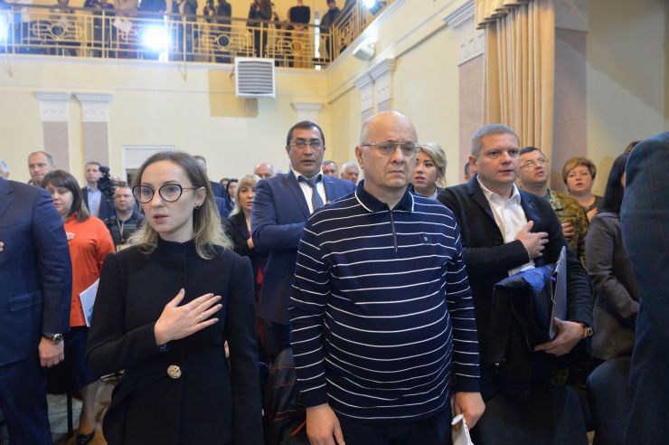 Краматорськ

Розширене засідання Комітету з питань прав людини, деокупації та реінтеграції тимчасово окупованих територій у Донецькій, Луганській областях та Автономній Республіці Крим, міста Севастополя, національних меншин і міжнаціональних відносин - щодо моніторингу дотримання прав громадян України, які проживають в районі проведення операції об'єднаних сил та на тимчасово окупованих територіях у Донецькій, Луганській областях з метою визначення першочергових законодавчих ініціатив у зазначеній сфері. Голова Комітету Дмитро Лубінець
