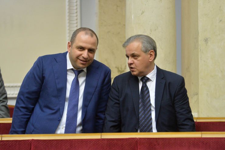 Пленарне засідання Верховної Ради України. Рустем Умєров, Сергій Рахманін