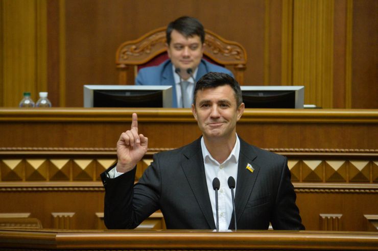 Пленарне засідання Верховної Ради України. Микола Тищенко (закон про добровольців)