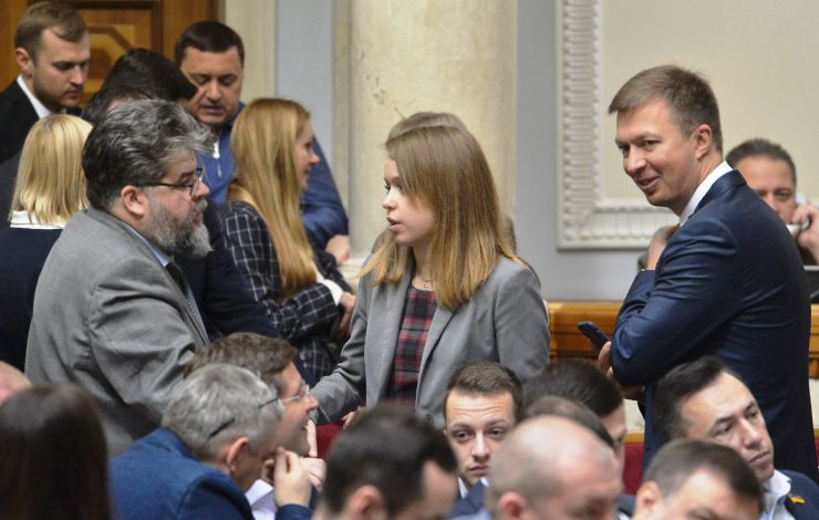 Пленарне засідання Верховної Ради України. Богдан Яременко СН Єлизавета Ясько СН Андрій Ніколаєнко Б
