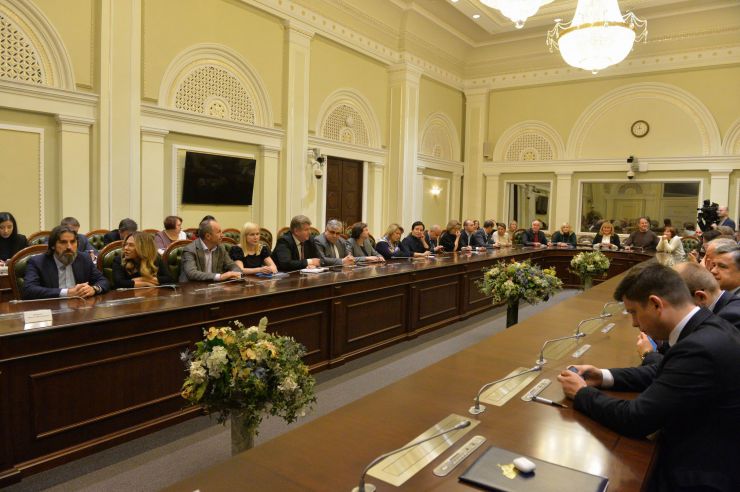 Голова Верховної Ради України Дмитро Разумков представив керівника апарату Верховної Ради України В’ячеслава Штучного