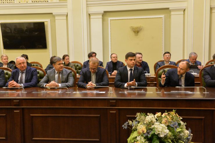 Голова Верховної Ради України Дмитро Разумков представив керівника апарату Верховної Ради України В’ячеслава Штучного
