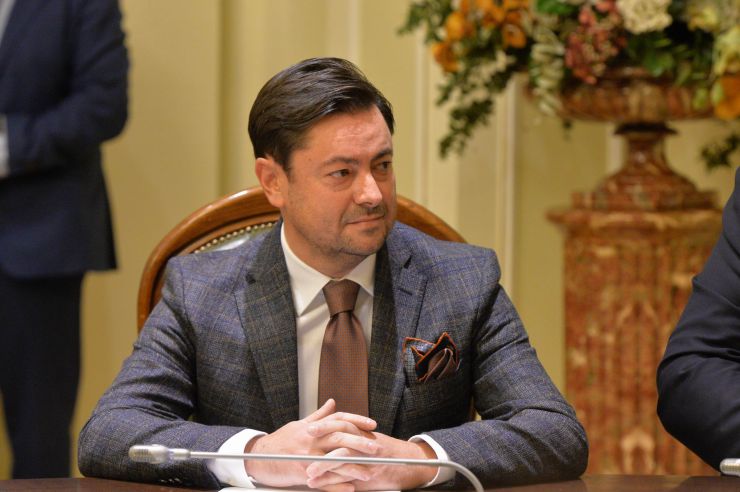 Голова Верховної Ради України Дмитро Разумков представив керівника апарату Верховної Ради України В’ячеслава Штучного