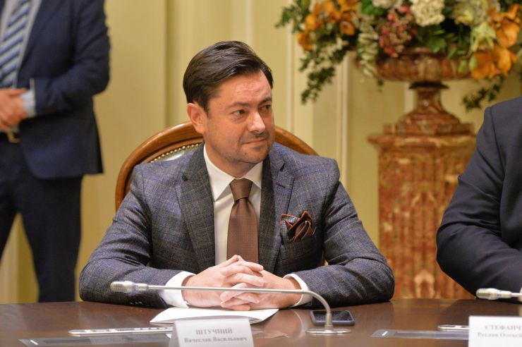 Голова Верховної Ради України Дмитро Разумков представив керівника апарату Верховної Ради України В’ячеслава Штучного