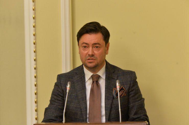 Голова Верховної Ради України Дмитро Разумков представив керівника апарату Верховної Ради України В’ячеслава Штучного