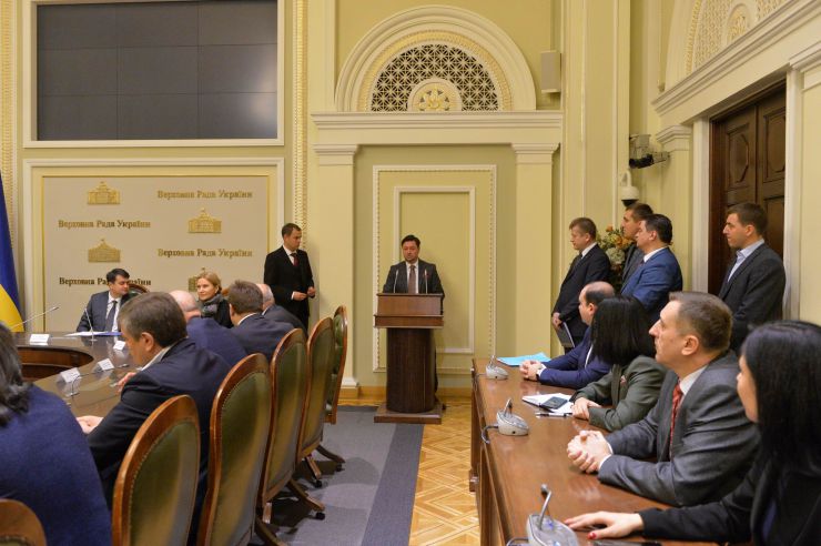 Голова Верховної Ради України Дмитро Разумков представив керівника апарату Верховної Ради України В’ячеслава Штучного