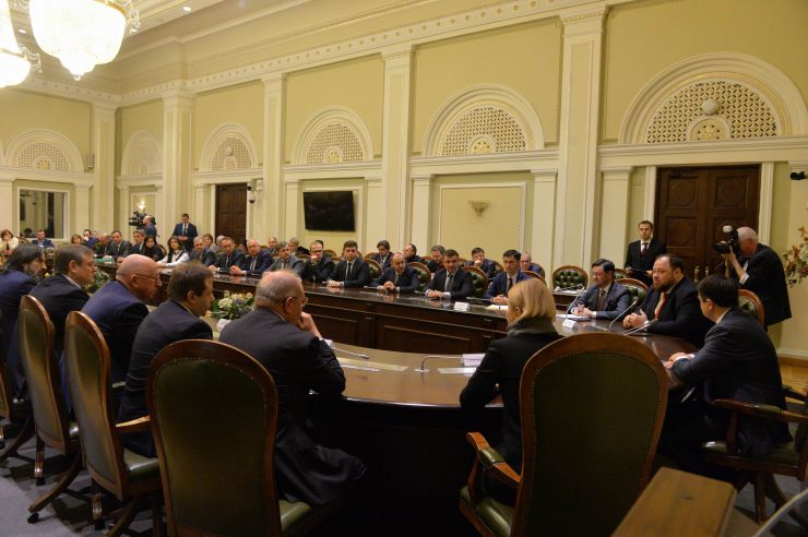 Голова Верховної Ради України Дмитро Разумков представив керівника апарату Верховної Ради України В’ячеслава Штучного