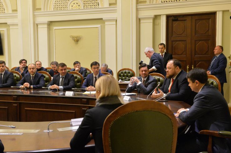 Голова Верховної Ради України Дмитро Разумков представив керівника апарату Верховної Ради України В’ячеслава Штучного