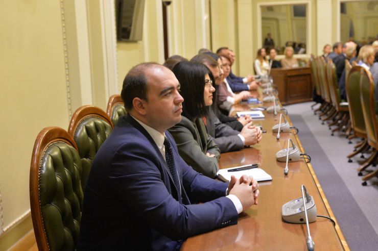 Голова Верховної Ради України Дмитро Разумков представив керівника апарату Верховної Ради України В’ячеслава Штучного
