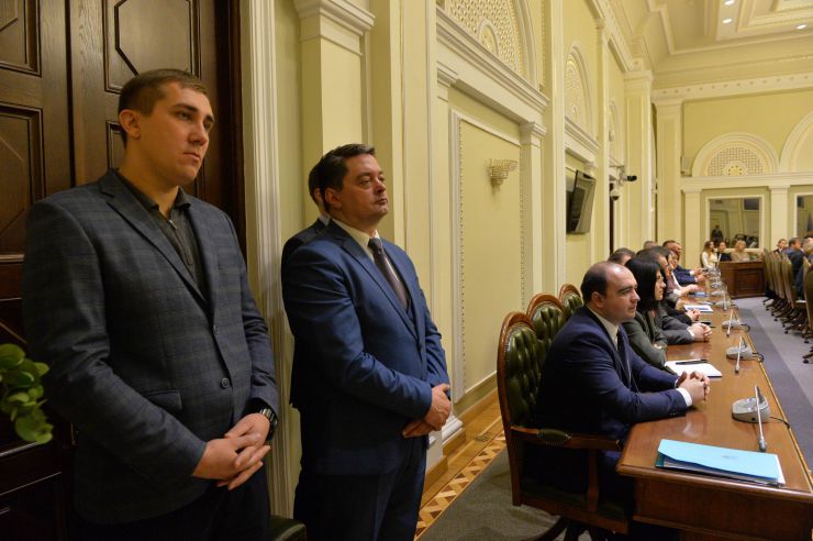Голова Верховної Ради України Дмитро Разумков представив керівника апарату Верховної Ради України В’ячеслава Штучного