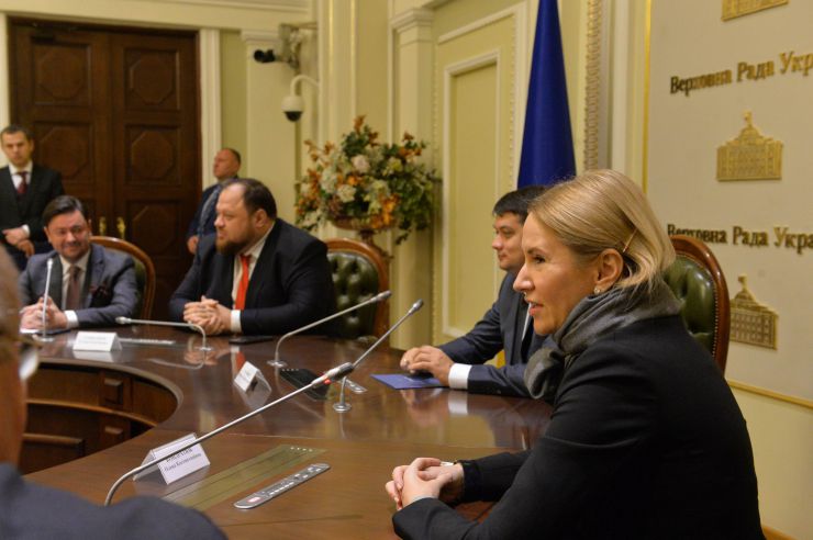 Голова Верховної Ради України Дмитро Разумков представив керівника апарату Верховної Ради України В’ячеслава Штучного. Стефанчук, Кондратюк
