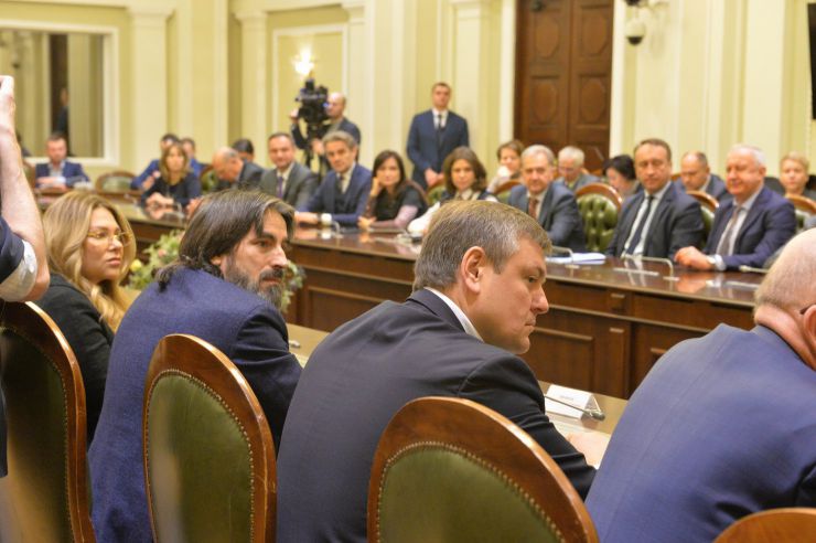 Голова Верховної Ради України Дмитро Разумков представив керівника апарату Верховної Ради України В’ячеслава Штучного