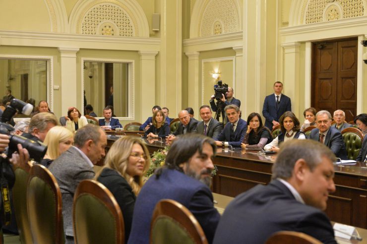 Голова Верховної Ради України Дмитро Разумков представив керівника апарату Верховної Ради України В’ячеслава Штучного
