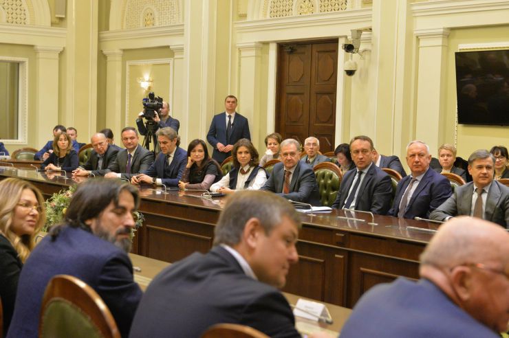 Голова Верховної Ради України Дмитро Разумков представив керівника апарату Верховної Ради України В’ячеслава Штучного