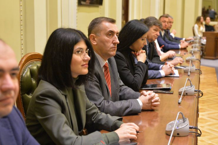 Голова Верховної Ради України Дмитро Разумков представив керівника апарату Верховної Ради України В’ячеслава Штучного