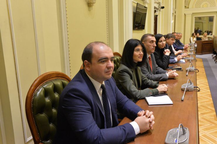 Голова Верховної Ради України Дмитро Разумков представив керівника апарату Верховної Ради України В’ячеслава Штучного