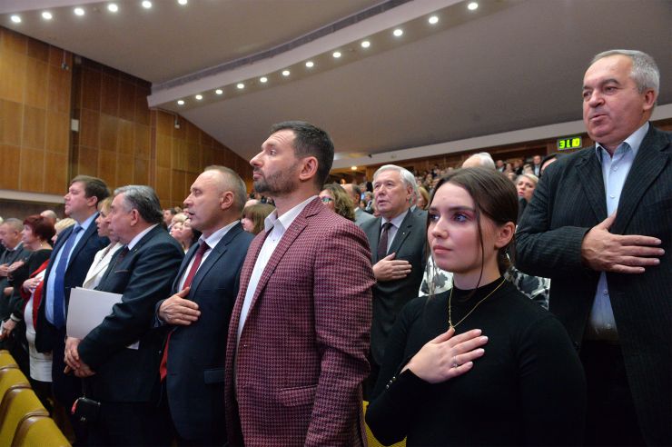 Відзначення 185-річчя Київського Національного університету ім Шевченка