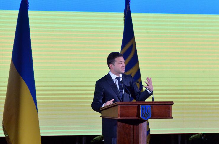 Відзначення 185-річчя Київського Національного університету ім Шевченка. Президент України Володимир Зеленський бере участь в урочистостях з нагоди 185-ї річниці Національного університету імені Шевченка в Києві 