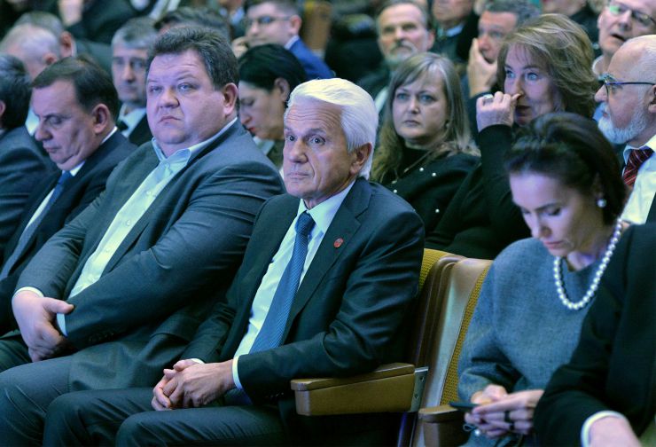 Відзначення 185-річчя Київського Національного університету ім Шевченка. Володимир Литвин