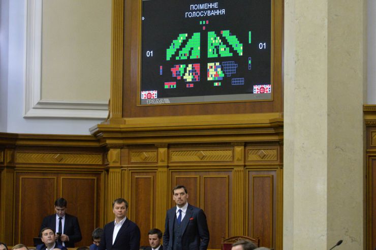 Пленарне засідання Верховної Ради України.

Прийнято за основу проект Закону 