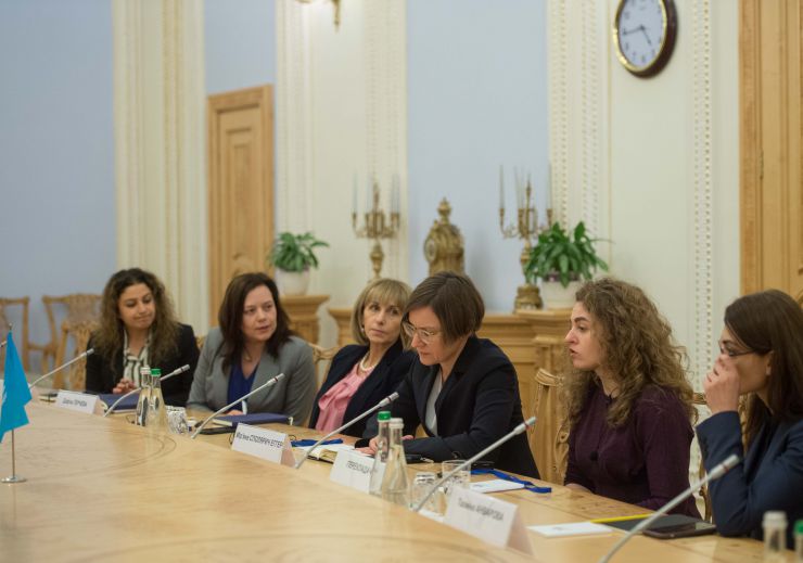 Зустріч Першого заступника Голови ВР України Руслана Стефанчука з помічником Генсекретаря ООН, заступником Адміністратора Програми розвитку ООН ( ПРООН) Мір’яною Сполярич Еггер