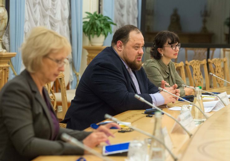 Зустріч Першого заступника Голови ВР України Руслана Стефанчука з помічником Генсекретаря ООН, заступником Адміністратора Програми розвитку ООН ( ПРООН) Мір’яною Сполярич Еггер