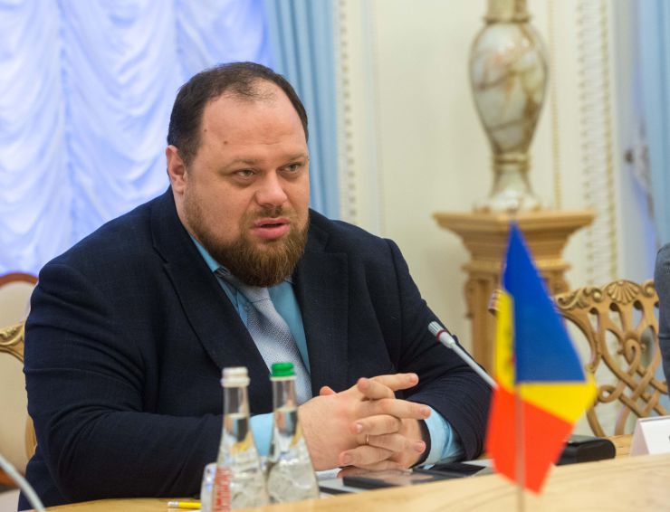 Зустріч Першого заступника Голови ВР України Руслана Стефанчука із заступником Голови Парламенту Республіки Молдова Міхай Попшой