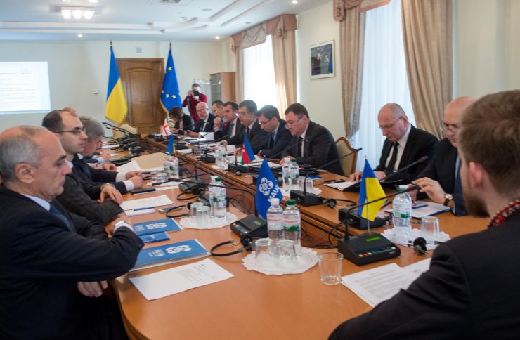 12-а сесія Парламентської асамблеї Організації за демократію та економічний розвиток – ГУАМ продовжує свою роботу у Верховній Раді України. 

Засідання Комітета ПА ГУАМ з торгово-економічних питань.

