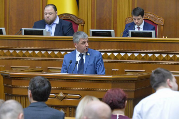 Пленарне засідання Верховної Ради України.
Прийнято Закон 