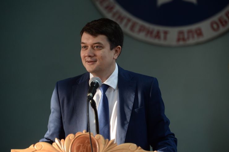 Робоча поїздка Голови Верховної Ради України Дмитра Разумкова
до Житомирської області.
 Приїзд Голови Верховної Ради України Д.О.Разумкова до комунального закладу 