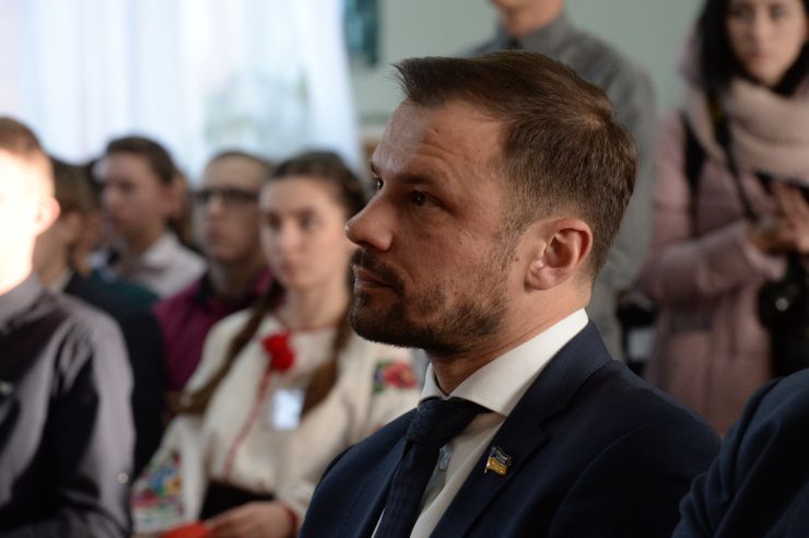 Робоча поїздка Голови Верховної Ради України Дмитра Разумкова
до Житомирської області.
 Приїзд Голови Верховної Ради України Д.О.Разумкова до комунального закладу 