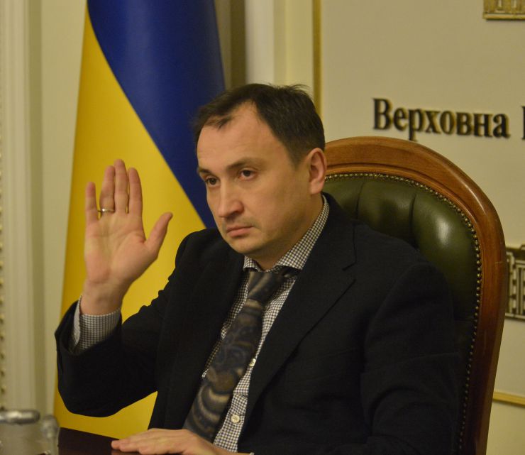 Засідання Комітету Верховної Ради України з питань аграрної та земельної політики. Голова комітету Микола Сольський