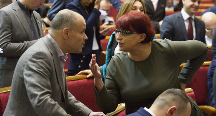 Пленарное заседание Верховной Рады Украины. Прийнято Закон 
