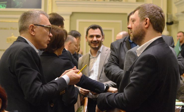 Погоджувальна рада у Верховній Раді України. Сергій Кальченко Олександр Корнієнко СН